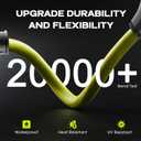 EV Charger Adapter Cord, NEMA 10-50P to 14-50R Adapter, 50Amp Plug to 4 Prong Female, Compatible with EV for Level 2 Charging, STW 6 Gauge, ETL Listed