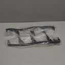 NewYall Left and Right Upper Headlight Gasket Strip Cover Trim for BMW M3 2001-2006, 325Ci /330Ci 2001-2003, 323Ci/328Ci 2000