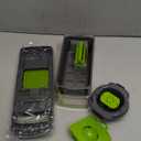 Vegetable Chopper Dicer with Container | Cheese Grater Mandoline Slicer Cabbage Shredder French Fry Cutter Stainless Steel for Veggie Onion Potato Fruit Food, Manual Hand Cooking Gadget for Kitchen (8 Blades, Gray)