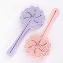 Hair Detangling Brush for Women & Kids,Wet Dry Vented Detangler Brush w/Soft Bristles,Extra Gentle on Sensitive Detangle Brush Fine Hair (Pink+Purple)