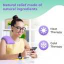 My Heating Pad Microwave Heating Pad - Moist Microwavable Heating Pads for Joints and Muscles Relief - Microwave Hot Pack Heat Pad for Cramps - Chilled or Heated Pad Therapy - Purple Unscented