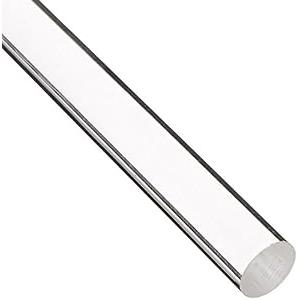 Acrylic Lucite Rod Dowel - 5/ 8"(16mm) x 24"(610mm) - One Rod (Clear)