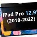 Magnetic Privacy Screen Protector for iPad Pro 12.9 Inch (6th/5th/4th/3rd Generation, 2022/2021/2020/2018), Removable Anti Glare Blue Light Filter, HD Bubble-Free Privacy Film
