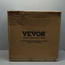 VEVOR 0.56Inch 48sq.ft 12 Tiles Gym Flooring for Home Gym, Rubber Top with High Density EVA Foam,24 x 24In Gym Floor Exercise Equipment Mats, Interlocking Gym Mats, Puzzle Workout Mats, Black & Grey