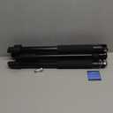 NEEWER Photography Light Stand, 1.5-6.4ft/47-195cm Aluminum Reversible Studio Lighting Tripod, Portable Phone Video Stand w/ 1/4" Screw for Strobe Light Camera Softbox, 4.4lb/2kg Load, ST195