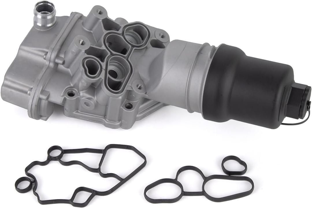 Aluminium Oil Filter Housing for Volkswagen Passat GTI 2006-2008 Eos 2007-2009 Jetta 2007-2008 Golf 2013 for Audi A3 2006-2008 A4 Quattro 2005-2009 TT Quattro 2009-2011 2.0L Replaces 06F115397K Aluminium Oil Filter Housing for Volkswagen Passat GTI 2006-2008 Eos 2007-2009 Jetta 2007-2008 Golf 2013 for Audi A3 2006-2008 A4 Quattro 2005-2009 TT Quattro 2009-2011 2.0L Replaces 06F115397K