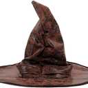 Halloween Witch Hat for Women - Themed Party Headwear Accessory (Brown)