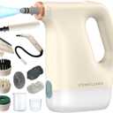 Steam Cleaner For Home, Pressurized Handheld Steam Cleaner With 11 Pcs Accessories, 450ML Large Capacity Natural Steamer For Cleaning, Multi-Purpose Steamer For Home, Car, Bathroom, Grease