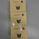 3 x LHS Loose Leaf Tea Infuser, Tea Filter, Stainless Steel Infuser Basket, Extra Fine Mesh Tea Strainer for Loose Tea, Perfect Size Double Handles, Tea Infuser with Lid Fits Most Tea Pots, Mugs, Cups