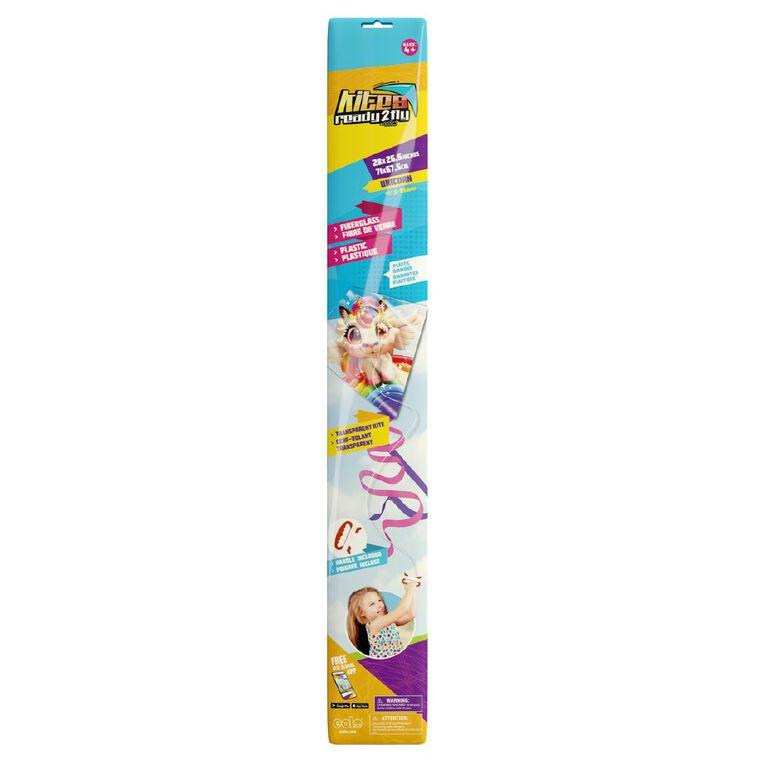 Kites Ready 2 Fly 28x26.5 inch Unicorn Transparent Kite 5 Pack