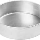 Winco Heavy-Duty Round Aluminum Layer Cake Pan, 12" x 3"