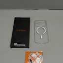 CANSHN Magnetic Compatible with iPhone 17 Pro Max Case Clear, Upgraded [Full Camera Protection] [Compatible with Magsafe] Non-Yellowing Protective Shockproof Bumper Phone Cover 6.9 Inch - Clear