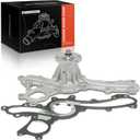 A-Premium Engine Water Pump W/Gasket & Bolts -DOHC 6Cyl 3.5L - Compatible with Lexus & Toyota - 2016-2020 - Camry, Avalon, Highlander, Sienna, ES350, RX350, RX450h, GS350, Replace for# 1610009690