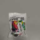 Rainbow Tie Dye Retractable Badge Holders with Lanyard,Retro Swirl Id Card Holder Keychain Vertical ID Protector Clips,Funny Name Tags Clips with Heavy Duty Badge Reel for Women Men