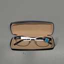 EYEGUARD Readers Metal Deluxe Rectangular Reading Glasses for Men 2.75 (Grey)