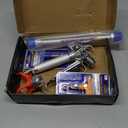 Airless Paint Spray Gun with 10 Inch Airless Extension Pole and A 517 Nozzle Tip,Swivel 1/4" Thread for Graco Titan Airless Hose Sprayers. Maximum Pressure 3600PSI(JW-120028)