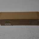 KAMANINA Silver Curtain Rods for Windows 72 to 144 Inches (6-12ft) Long Heavy Duty Curtain Rods, 7/8 Inch Adjustable Drapery Rods with Decorative Netted Texture Finials