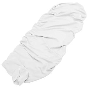 PAMINGONO Professional Reusable Massage Table Blanket White Washable Spa Accessory Head Hole.4