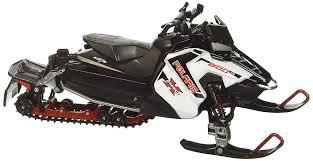 NewRay Polaris 800 Switchback Pro-X Snowmobile Model (White) - 1:16 Scale, 7.5 Inches Long, Ages 8+