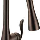 Moen Arbor Oil Rubbed Bronze One-Handle Kitchen Faucet with Pull Down Sprayer Featuring Power Clean, 7594ORB