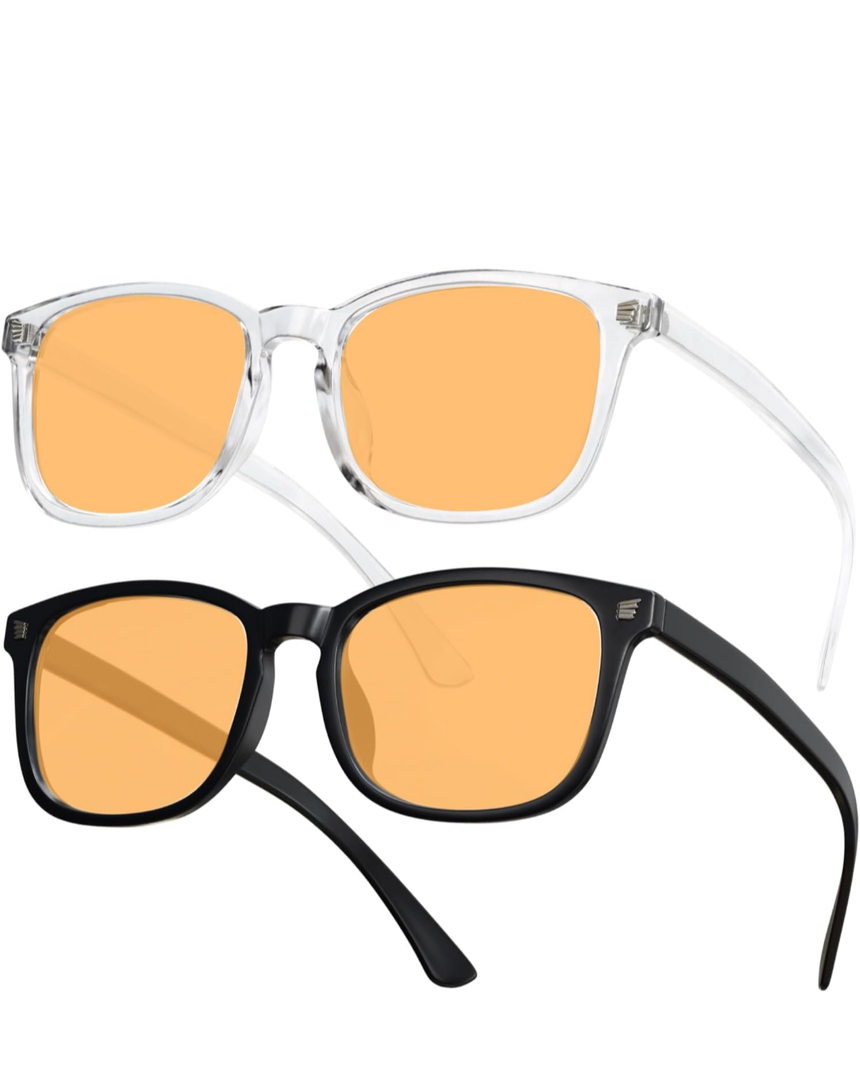 livho High Tech Blue Light Glasses - Advanced 99% Blue Light Blocking Computer Glasses - Anti Eyestrain & UV Glare Protection