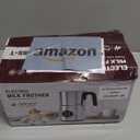 Milk Frother and Steamer, 4-in-1 Electric Frother for Hot & Cold Foam, One-Touch Operation for Cafe-Style Lattes & Cappuccinos, Fast Heat, Dishwasher Safe, 30.44Oz/900ML (Gray)