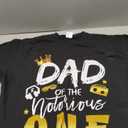 Dad of The Notorious One Old School 1st Hip Hop Birthday T-Shirt, 2XL