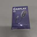 Wireless CarPlay Adapter - Converts Wired to Wireless CarPlay in 5 Seconds, Plug & Play, A7 Dual-Core Chip, Zero Latency, Stable Connection, Compatible with Apple iPhone iOS 10+ & Vehicles 2015+