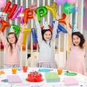 Whaline 300Pcs Pastel Rainbow Cocktail Napkin Macaron Color Scalloped Paper Napkin 6 Colors Disposable Party Dinner Napkin for Wedding Baby Shower Birthday Party Supplies Table Decor