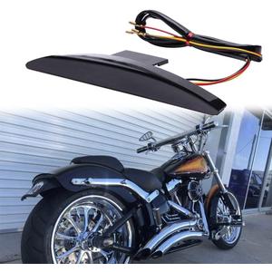 DREAMIZER Motorcycle Rear Fender Tail Light for Softail Breakout - LED Tip Brake Lamp Fit for Breakout CVO FXSB FXBRS 2013-2019,Smoke Tip Brake