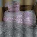 Wesiti 8 Pcs Vintage Handheld Mirrors Embossed Flower Princess Mirror with Bow Makeup Cosmetic Glass with Handle for Wedding Party Favors (Pink)