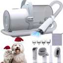 Dog Grooming Vacuum, Pet Grooming Kit with Dog Clippers, 2.5L Dust Cup 11000Pa Dogs Vacuum for Shedding Grooming, 5 Grooming Tools Home Cleaning in 1, Low Noise Pet Grooming Vacuum for Dogs, PG50 