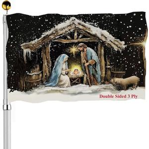 Winter Christmas Custom Garden Flag