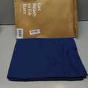 Bare Home Standard Pillow Sham Covers - Set of 2 - Premium 1800 Ultra-Soft Microfiber - Double Brushed - Stain & Fade Resistant - Bed Pillow Shams - Pillows Not Included (Set of 2, Dark Blue)