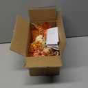 Wowagoga Fall Table Centerpiece Fall Floral Artificial Autumn Pumpkin Maple Leaf Berry Decoration Thanksgiving Centerpieces for Dining Table