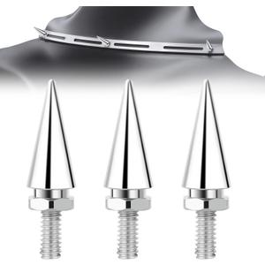 Windshield Bolts, Fairing Screws Compatible for Harley Davidson Street Glide Electra Glide Ultra Classic Ultra Limited Tri Glide 1996-2013 (Chrome)