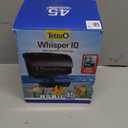 Tetra Whisper IQ Power Filter 45 Gallons, 215 GPH, With Stay Clean Technology