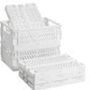 Large 1ct FOLDING BASKET 10in x 6,25in x 2.75in H 5.5cm 15.9 x 7 cm H (3PACK)
