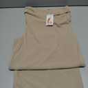 PRETTYGARDEN Women's Summer Bodycon Maxi Tube Dress Ribbed Strapless Side Slit Long Going Out Casual Elegant Party Dresses (Khaki, Small)