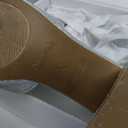 DREAM PAIRS Womens ChunklePump (7.5, Silver/Glitter)