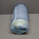 LILYVIBEBEARHAPPY 38x24 Mini Crib Mattress, Thickened Soft Breathable Foam, Quiet and Odorless Hypoallergenic Portable Travel Crib Mattress, Fits Mini and Portable Cribs,Blue