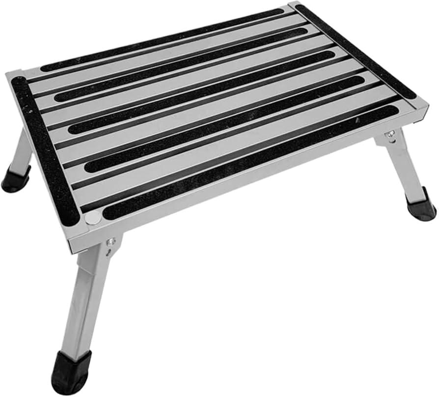 Step Stool Foldable, Step Stool with No-Slip Platform, Step Ladder for Adults Or Kids in Kitchen, Home 