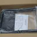 IBUYKE 11.8” H Folding Footrest Stool, Rectangle Small Foot Stool Accent Ottoman for Lazy Chair, Modern Portable Ottoman Foot Rest for Living Room Bedroom, Blue WBD020BU