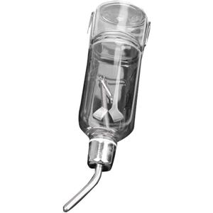 Glass Water Bottle Leakproof Water Bottles Glass carafes Metal Rabbit Waterer Stainless Steel s Pet Cage Drinking The Bird Tableware