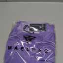 M MAELREG Golf Vests For Men Dry Fit Lightweight Moisture Wicking Performance Sports Breathable Golf 1/4 Zip Pullover Men (Large, Lavender)