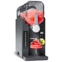 Slushie Machine No Ice Needed, Slushy Machine for Home, 88 oz CHIVALZ Frozen Drink Maker with 6 Preset Programs for Margaritas, Frapps, Milk Shake and More, LED Display, Self-Cleaning, AD03, Black