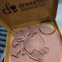 dressfan Church Fascinator Hats for Women,20s 50s Linen Vintage Hat for Derby/Church/Wedding/Cocktail/Tea Party (Pink)