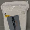 Linen Home 100% Cotton Percale Weave Fitted Sheet, Queen Size, White, 1 Deep Pocket Fitted Sheet, Fits Mattress Upto 16" Crisp and Cool Strong Bed Linen, 60"X80"+15"