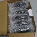 RidRed Office Chair Wheels - Replacement Rubber Wheels - Universal Fit 3 Inch Casters, Heavy-Duty Chair Casters, Noise Free, Fits 98% Chair, for All Floor (5) (Transparent)