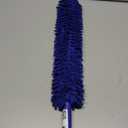 CleanAide Handheld Reusable Microfiber Flex Duster  Bendable, Lightweight, Dust Cleaner for Blinds, Shutters, Radiators, Electronics, Glass, Hard-to-Reach Areas  Machine Washable, 20, Blue